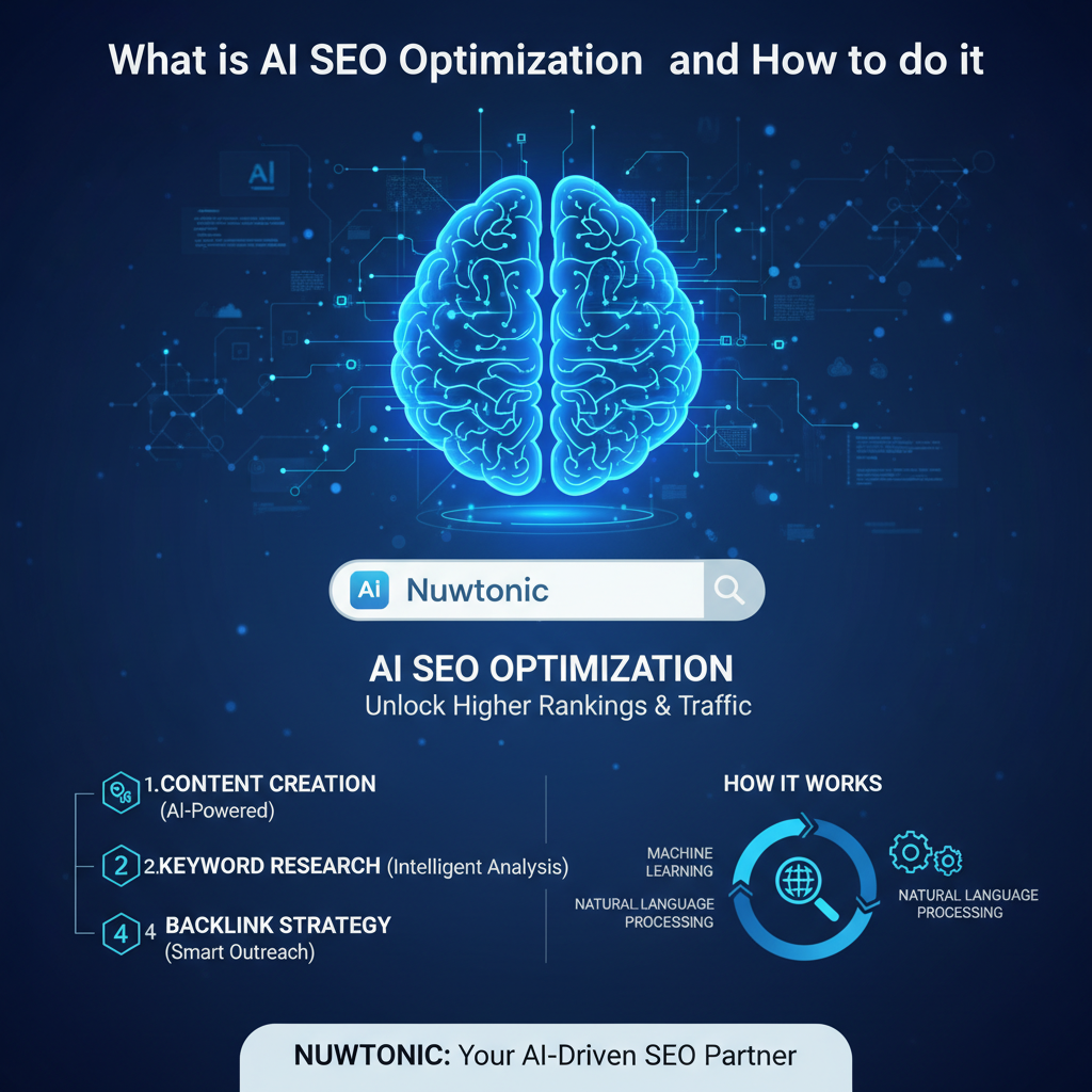 What is ai seo optimization and How to do it overview visual